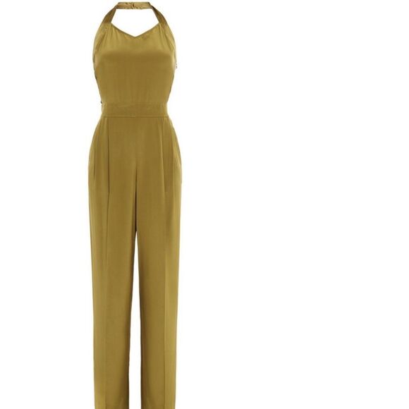 NWT 550.00 RAG & BONE ARMY SCARLET JUMPSUIT NEW SIZE 6 (MEDIUM) DARK OLIVE - Picture 3 of 10